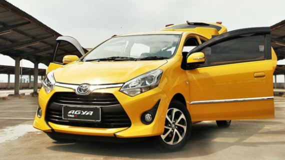 Boombastis promo Toyota Agya Kredit DP kecil Cicilan Murah
